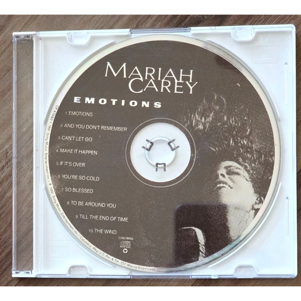 Mariah Carey -Emotions  (CD, 1991, Columbia) CD Only